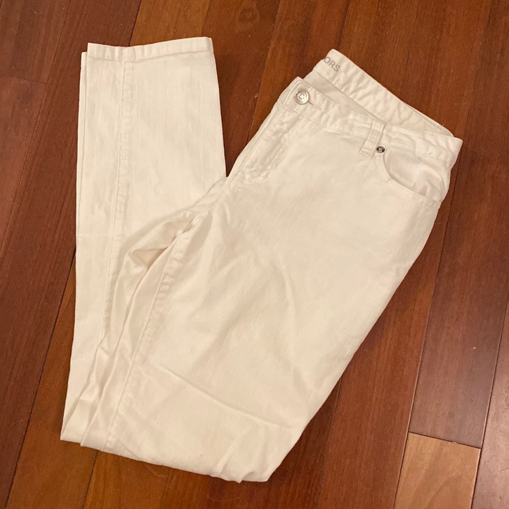 Michael Kors White Jeans Size 8